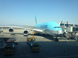 IMG_0976 A380 nach Landung in Incheon / Seoul (Südkorea)